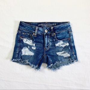 AEO Super Stretch Midi Shorts